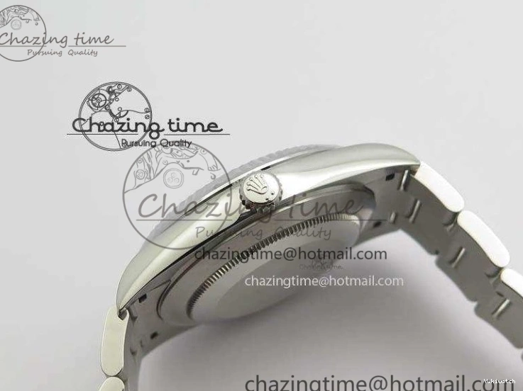 Fluted Best 1:1 Oyster On Dial Silver Bezel SS 41mm 126334 Bracelet Edition A3235 DateJust Noob 0214